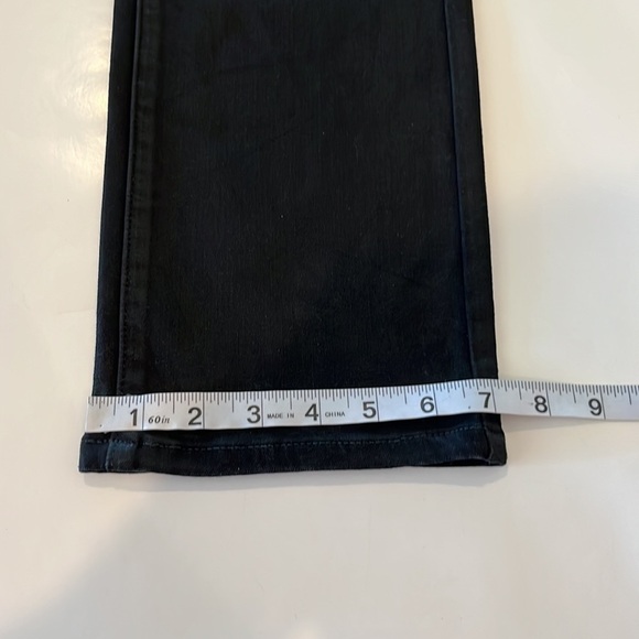 Paige Cindy Black Fog Luxe Coating Size 31 - Picture 7 of 16